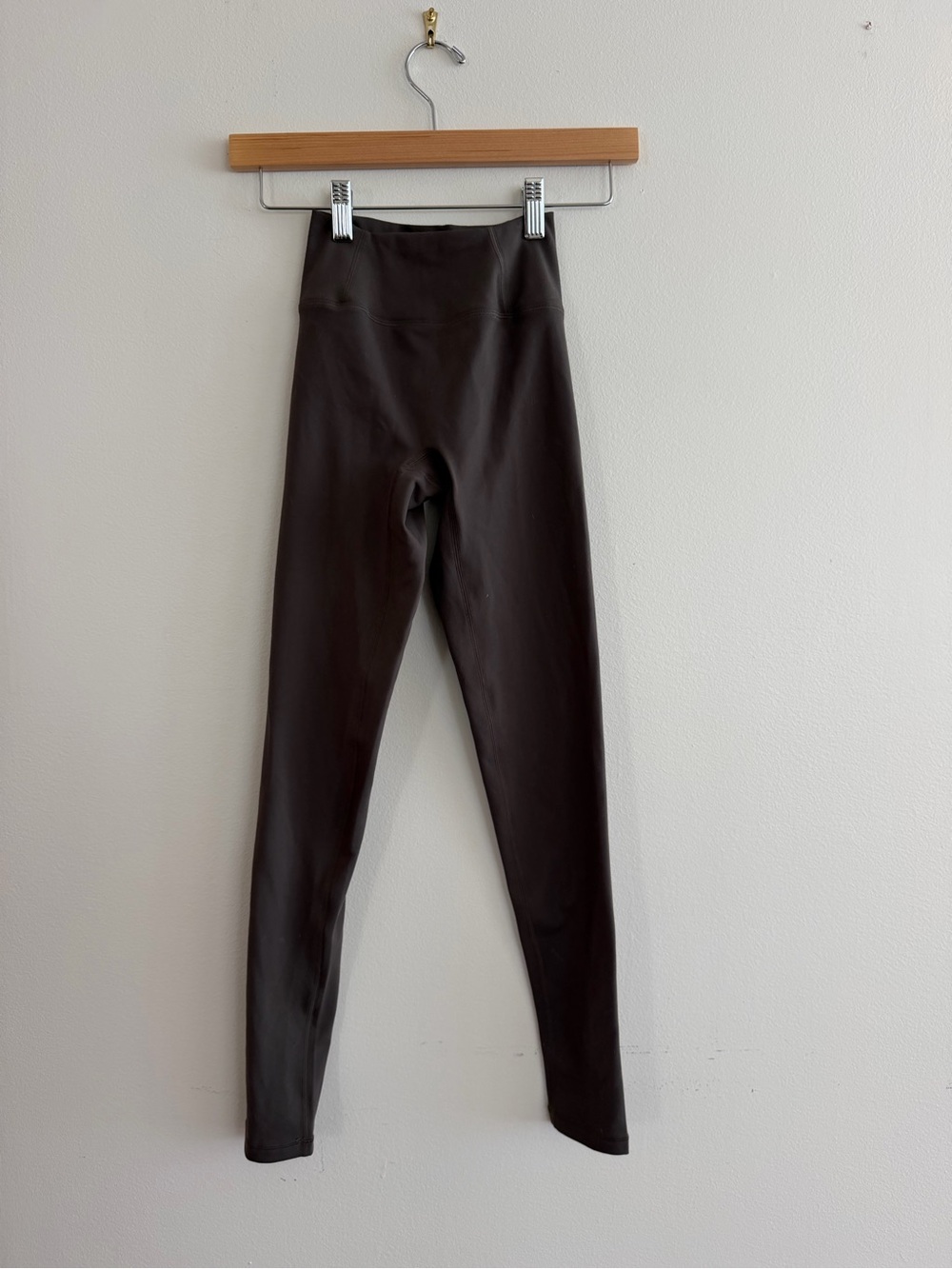 ONER ACTIVE TIMELESS HIGH WAISTED LEGGINGS XS DEEP TAUPE